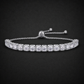 Moissanite Bolo Tennis Bracelet