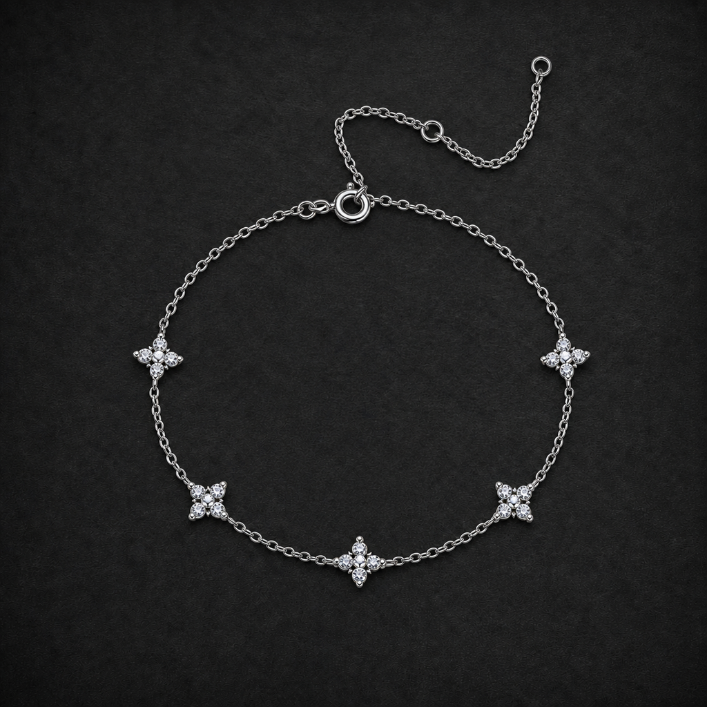 Moissanite Star Bracelet