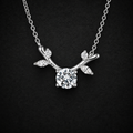 Moissanite Antler Necklace