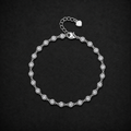 Moissanite Bubble Chain Bracelet