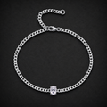 Moissanite Oval Solitaire Bracelet