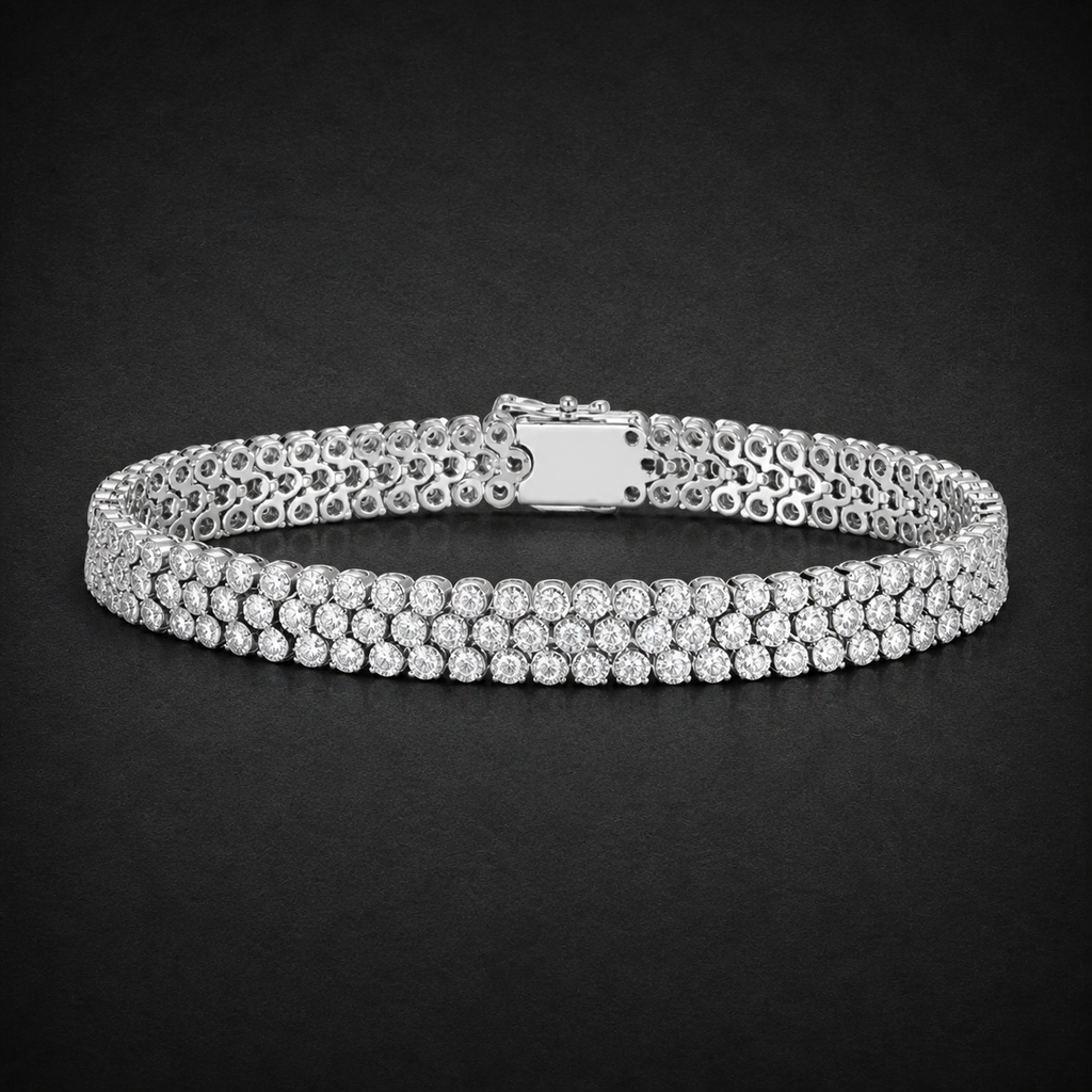 Moissanite Full Pavé Bracelet