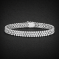 Moissanite Full Pavé Bracelet