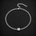 Moissanite Princess Solitaire Bracelet