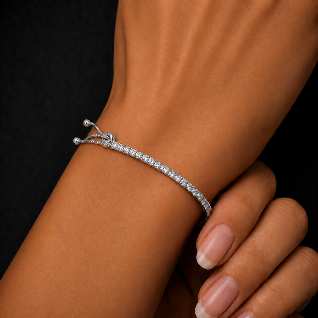 Moissanite Tennis Bracelet