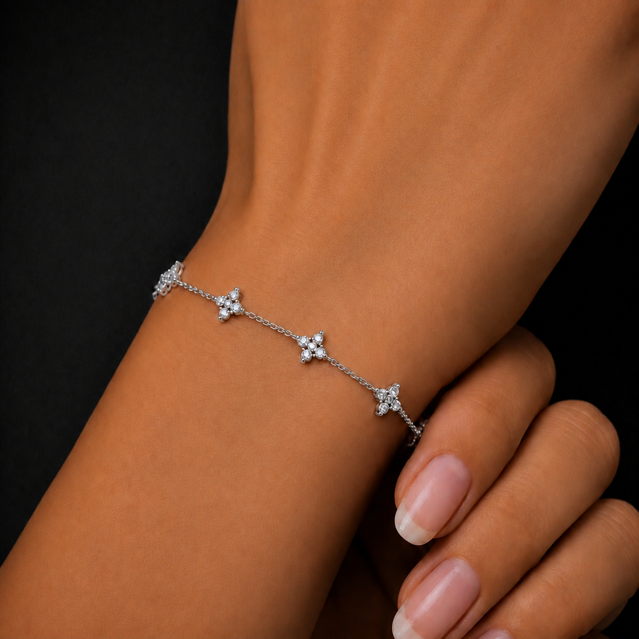 Moissanite Star Bracelet