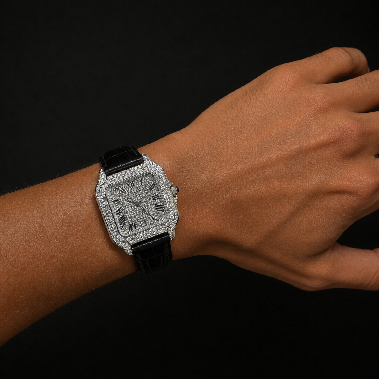 Moissanite Automatic Watch