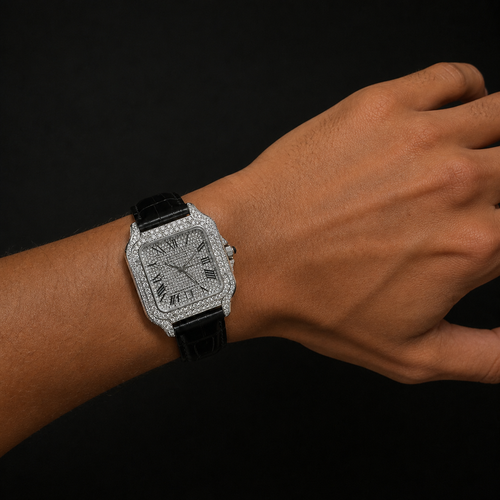 Moissanite Automatic Watch