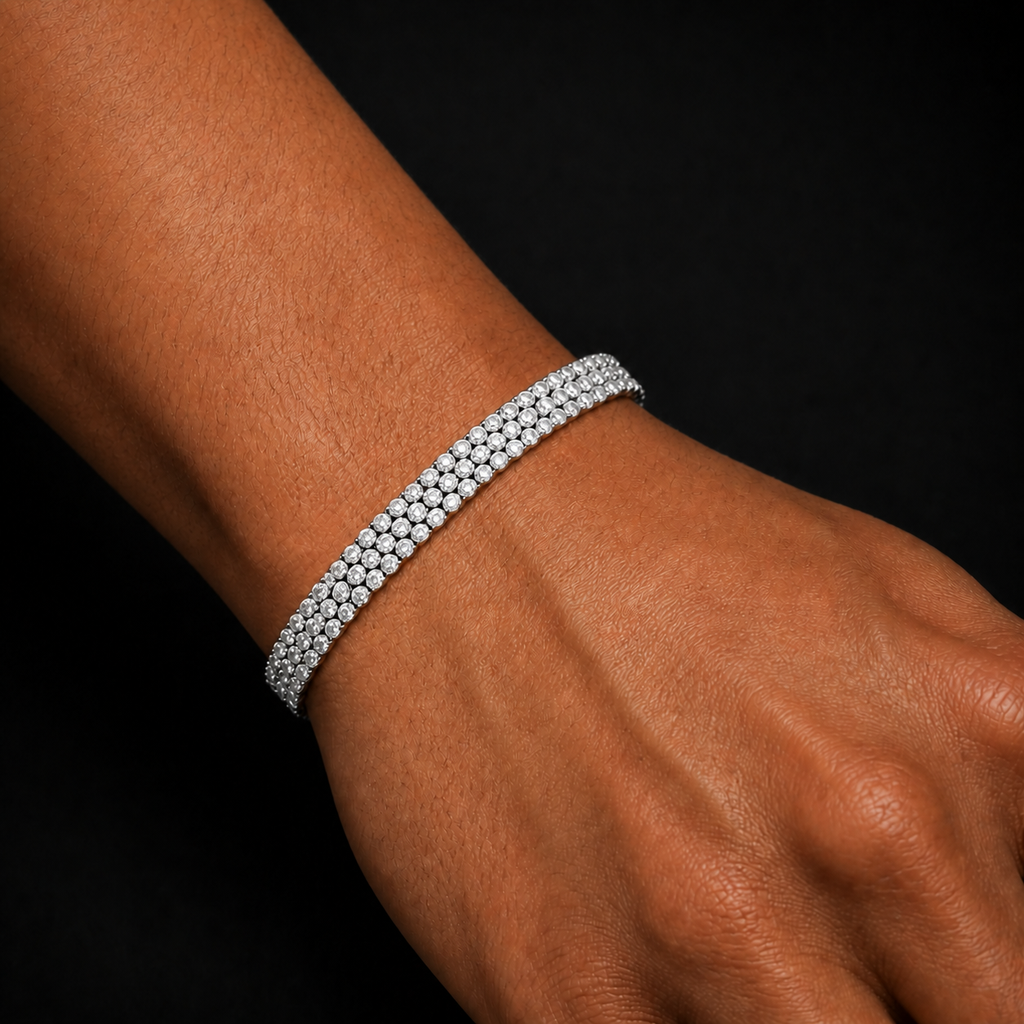 Moissanite Full Pavé Bracelet