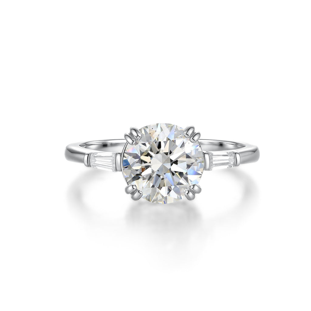 Moissanite Classic Solitaire Ring