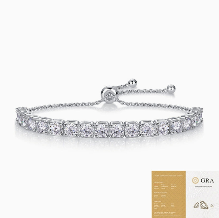 Moissanite Tennis Bracelet