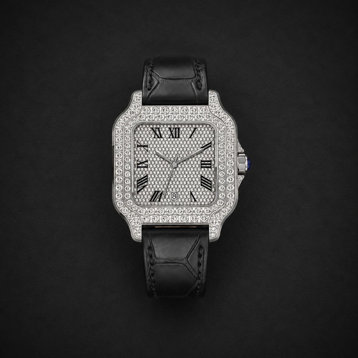 Moissanite Automatic Watch