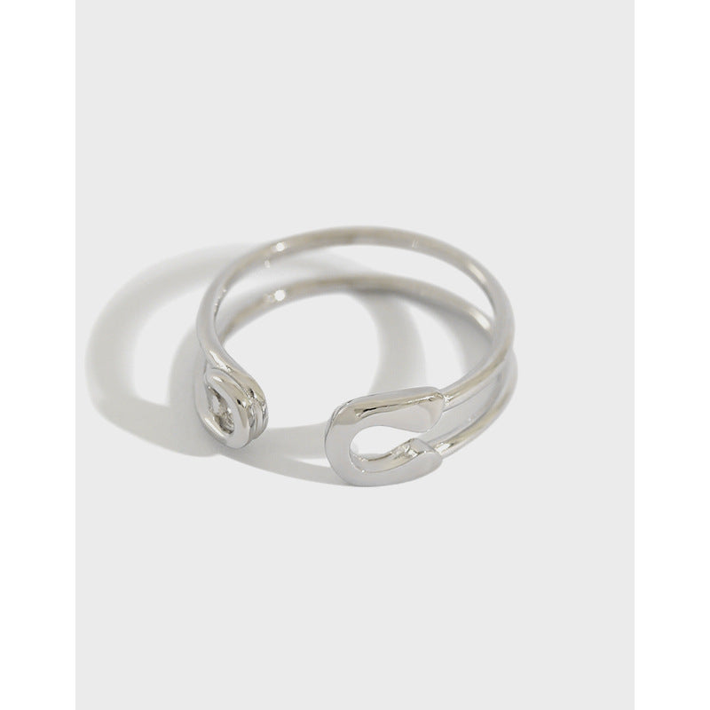 Paperclip Open Ring