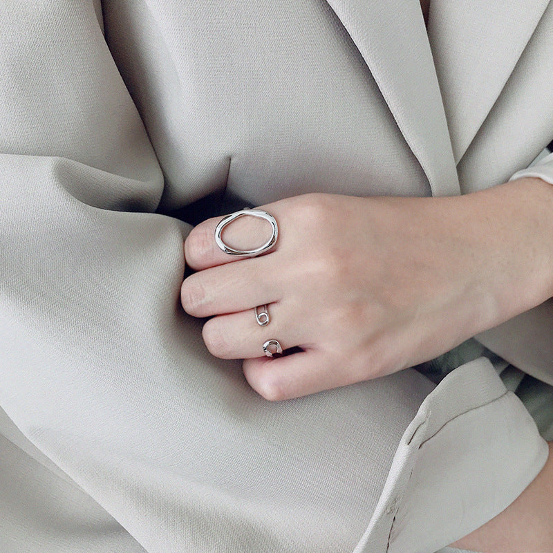 Paperclip Open Ring