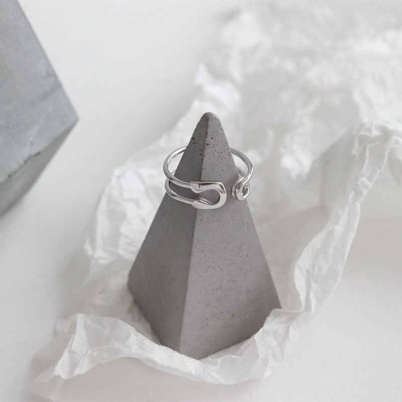Paperclip Open Ring
