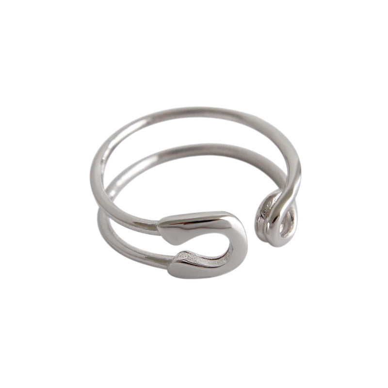 Paperclip Open Ring